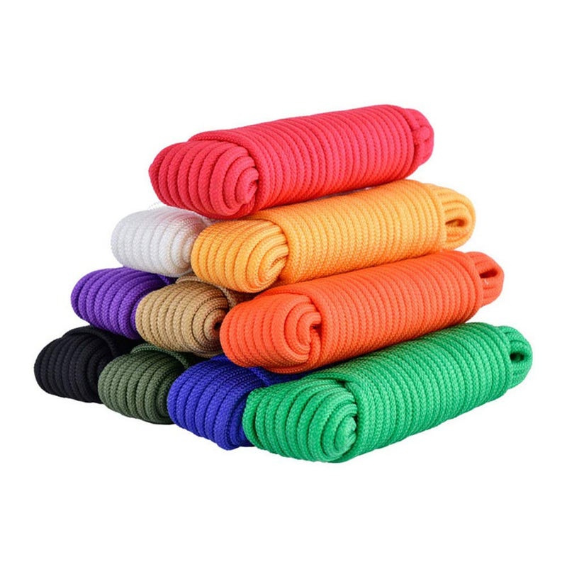 Yimaa 10 Pack Paracord 550 Assorted Colors Paracord Bracelet String Rope Outdoor Parachute Cord for DIY Manual Braiding, Lanyards, Keychain, Carabiner, Camping, 10 Colors 10 Feet - Image 1